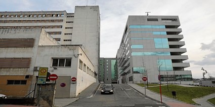 Vista parcial de actual complejo hospitalario de Ourense. José Paz